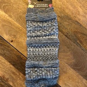 NWT Grey leg warmer
